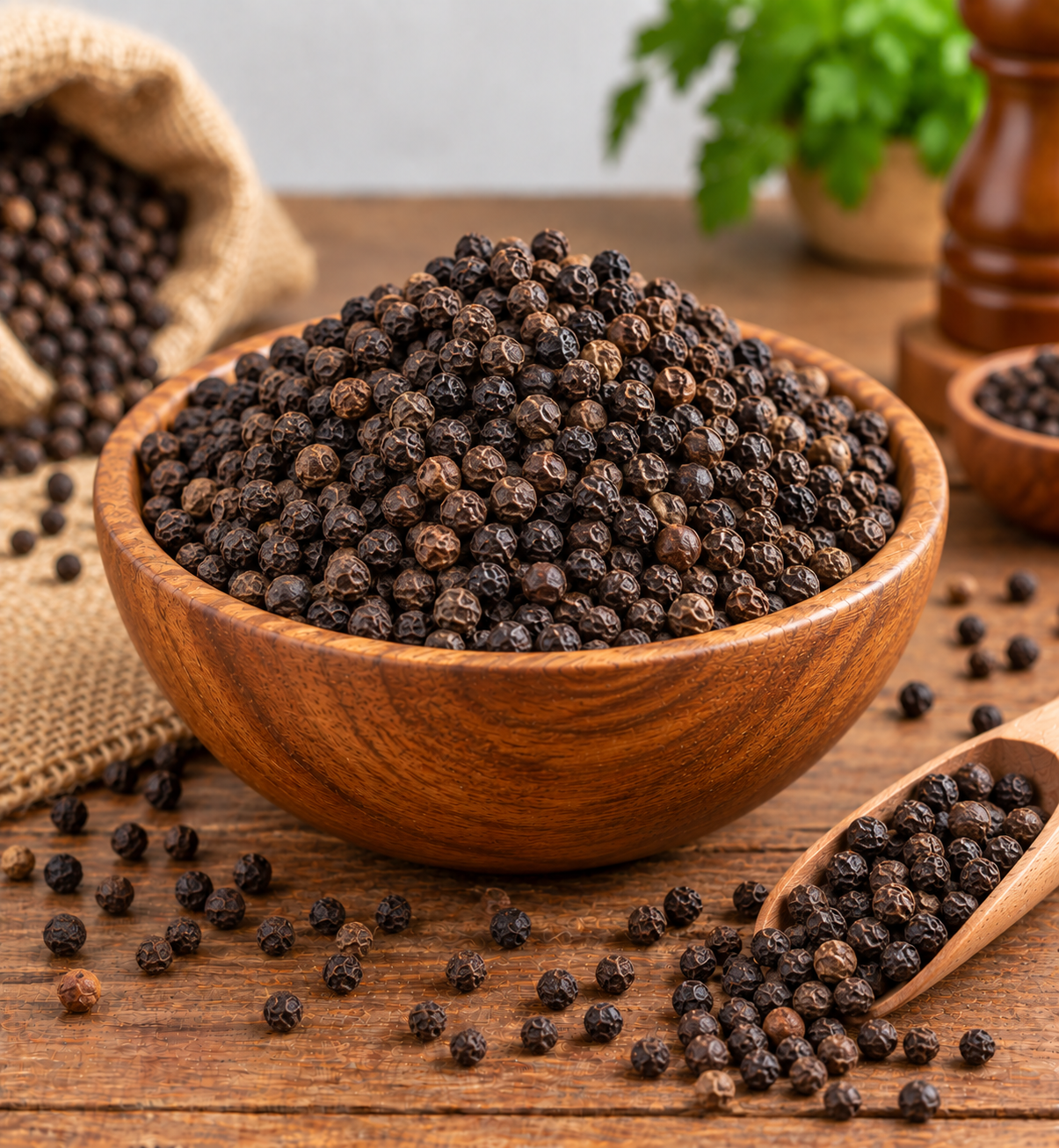 Black Pepper (Kali Mirch) - Whole