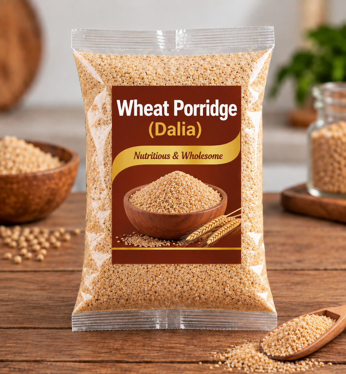 Wheat Porridge (Gehun Dalia)