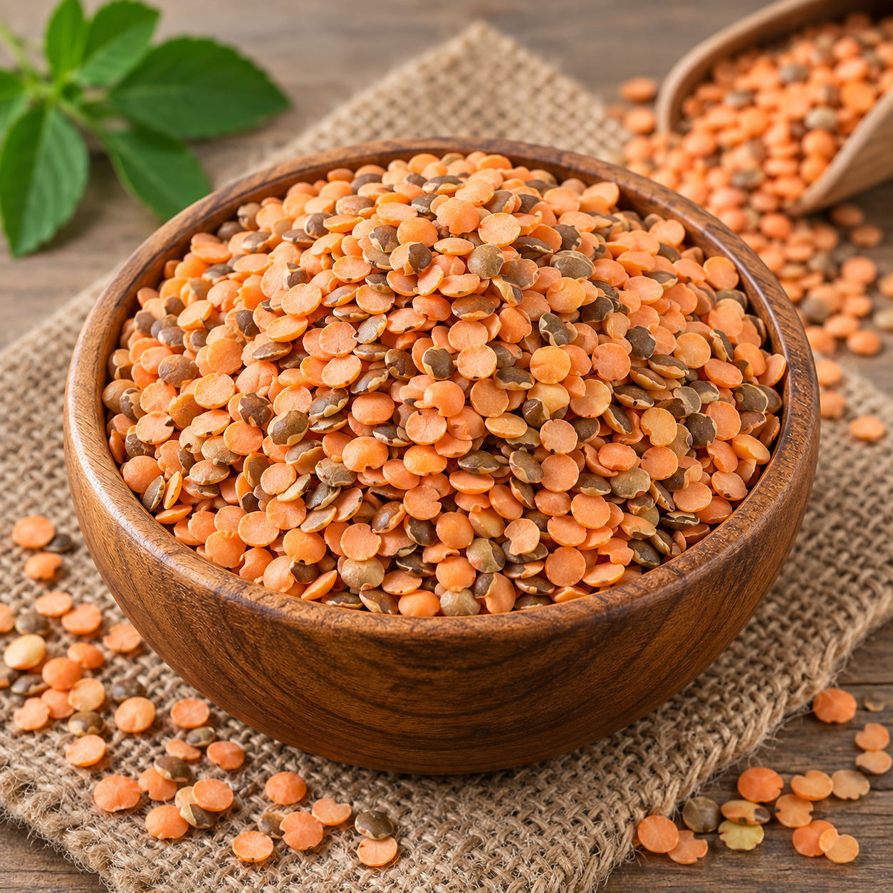 Split Red Lentils (Chilka Wali Masoor Dal) - With Skin